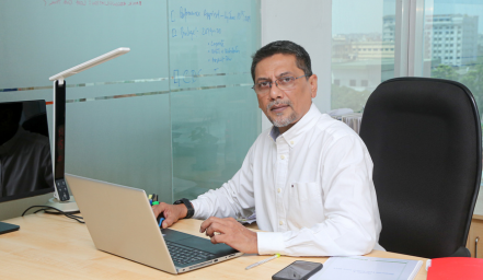 Chartered Accountant working